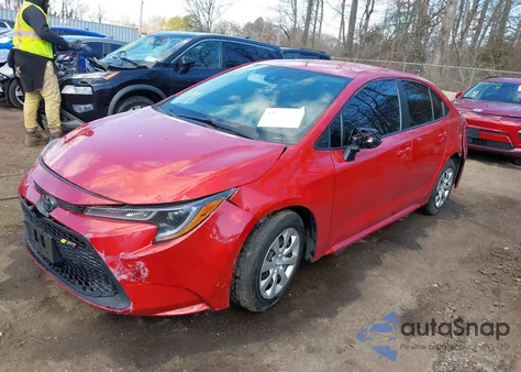 2020 Toyota Corolla Le from USA, damaged, VIN 5YFEPRAE6LP059659